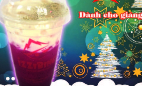 ĐÔNG LẠNH VỀ – CÙNG ĐÓN GIÁNG SINH VỚI TRÀ TRÁI CÂY X-MAS CHỈ CÓ TẠI IZZIBING